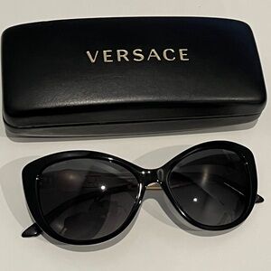 Versace Black Sunglasses Case